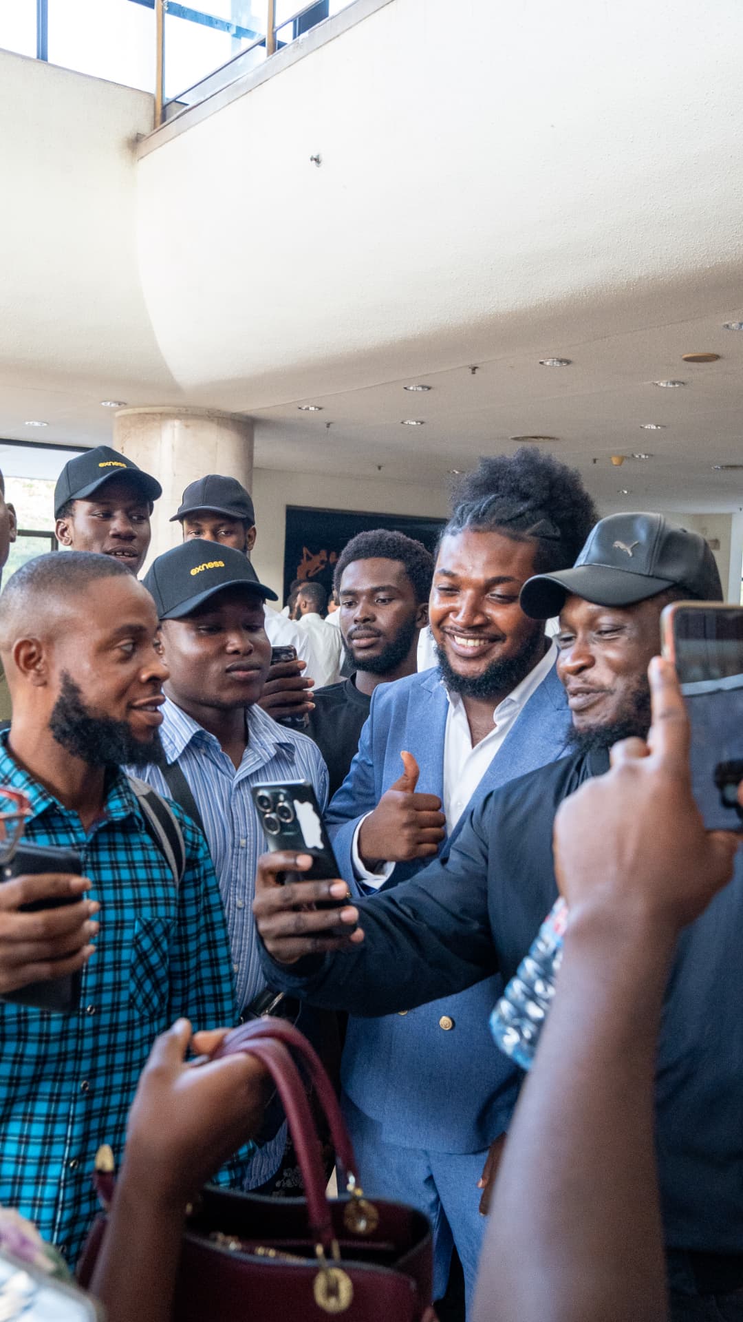 Coffie FX meeting traders after a live event